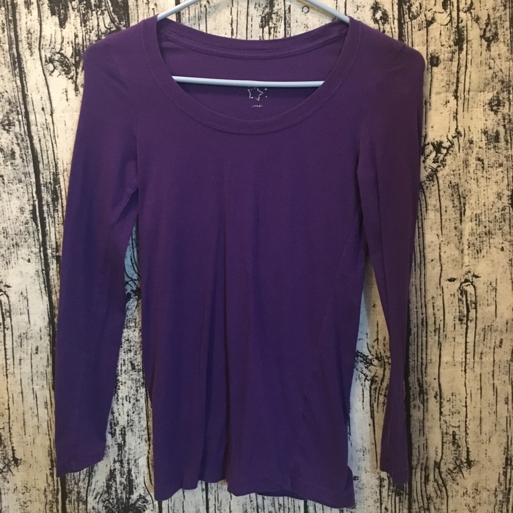 Purple Long Sleeve Tee